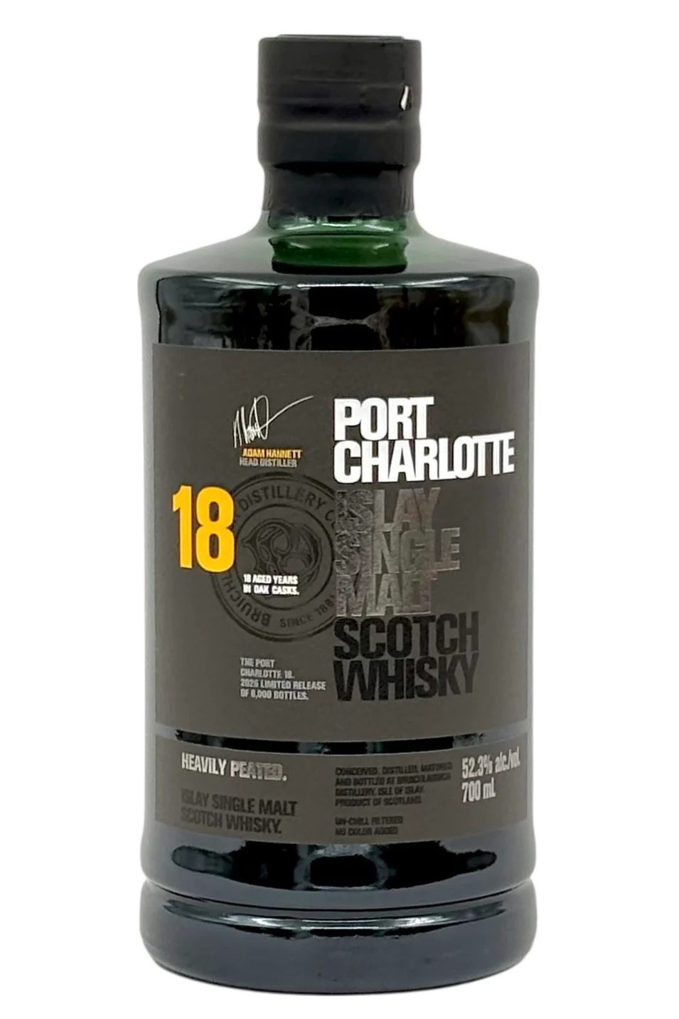 Bruichladdich Port Charlotte 18 Year Old Single Malt Scotch Whisky