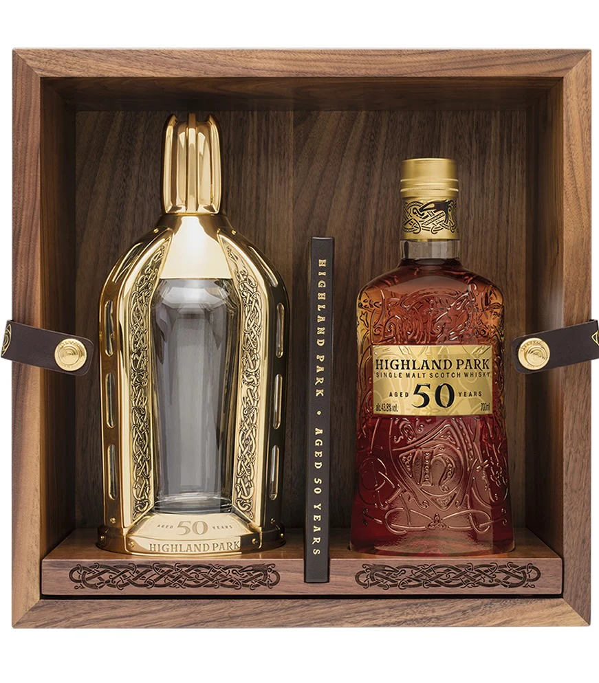 Highland Park 50 Year Old Single Malt Scotch Whisky – Ultra-Aged Orkney Sherry Cask Release (Limited Edition)