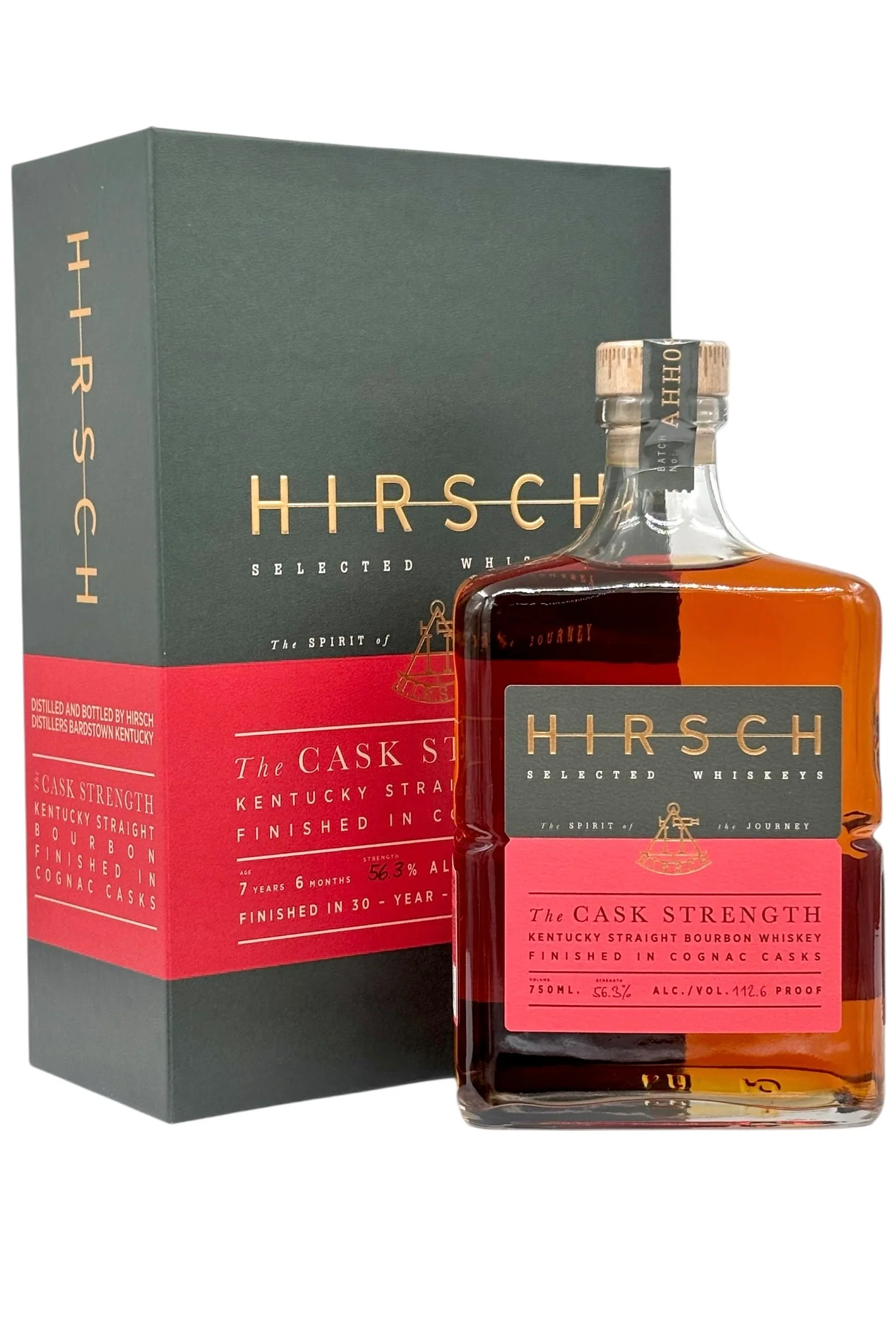 Hirsch The Cask Strength Straight Bourbon Whiskey