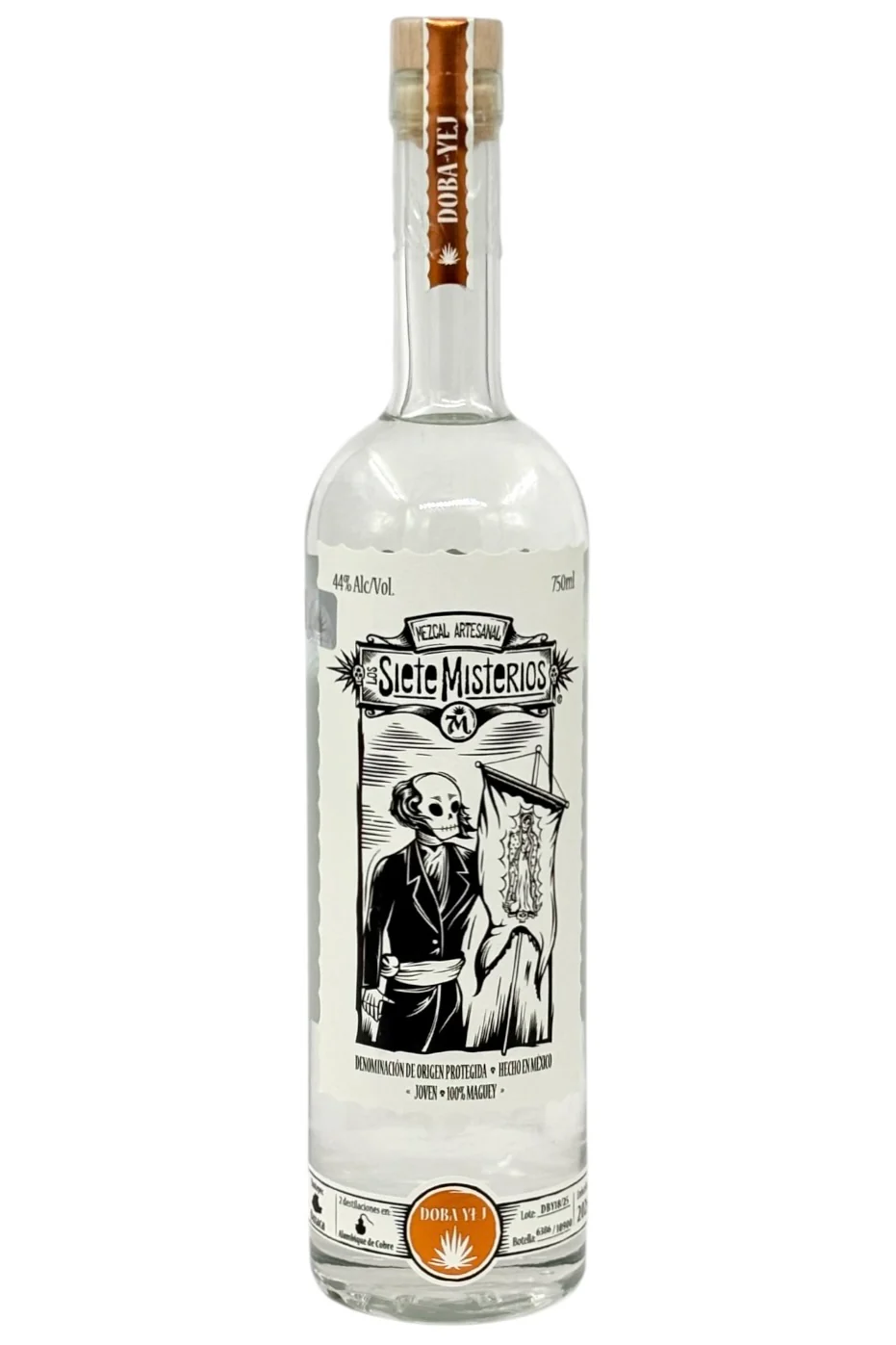 Los Siete Misterios Espadín Doba-Yej Mezcal Joven 750ml